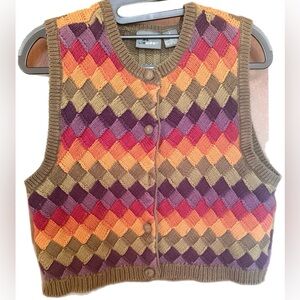 ⭐️Awesome Liz Wear Vintage Knit Sweater Vest⭐️
